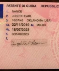 Buy Italy Driver's License
