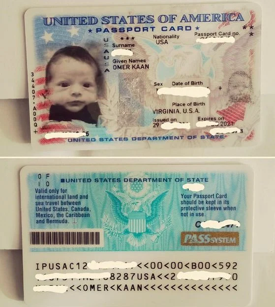 USA Passport Card 1 U.S Passport Card