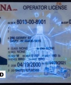 Buy Indiana Driver's License and ID Card 2026