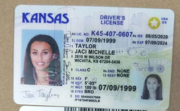 Buy Kansas Driver's License and ID Card 1 Buy Kansas Driver's License and ID Card