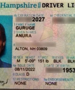 Buy Fake New Hampshire – Driver’s License Online