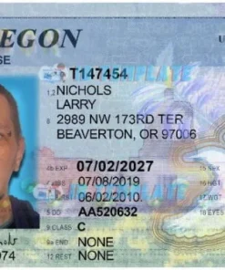 Oregon Driver’s License and ID Card