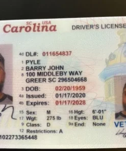 South Carolina Driver’s License and ID Card