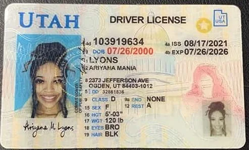 Buy Utah Driver's License and ID Card 2026 1 Buy 2025 Utah Driver’s License & ID Card
