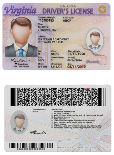 Buy Virginia Driver's License and ID Card 2 Buy Virginia Driver's License and ID Card - Image 2