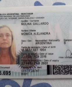 Buy Argentina ID Card Online