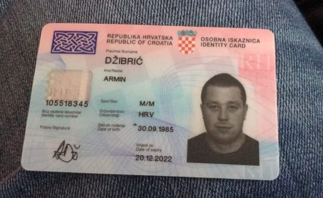 Buy Croatia ID Card 1 croatia id card