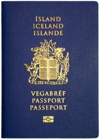 Iceland Passport 1 Fake Iceland Passport