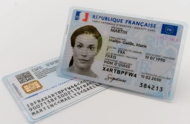 Acheter carte d'identité française en ligne 1 Carte d'identité française biométrique vérifiée, Livraison ,sécurisée de documents officiels en France, acheter carte d'identité française en ligne